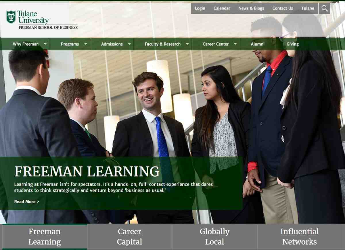 Tulane Homepage