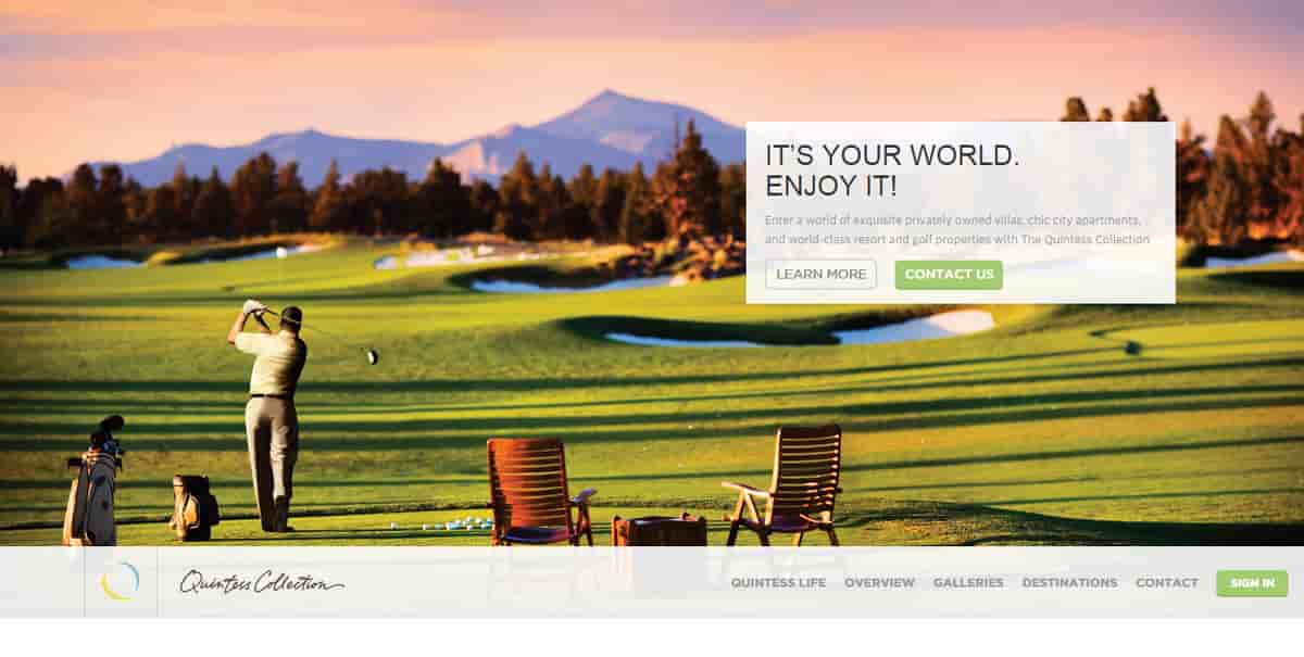 Quintess Homepage